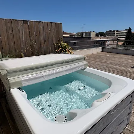 Sable Et Soleil - Port, & Jacuzzi Prive Hotell Fréjus